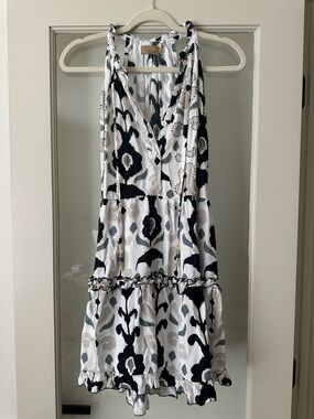 Skemo Beaded Tassel Fringe Summer Dress